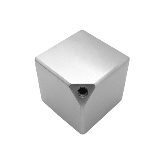 Sierkubus 30 x 30 x 30 mm RVS-304 mat geslepen main product photo