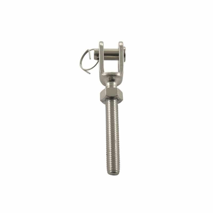 Gaffel met schroefdraad M4 RVS-316 main product photo
