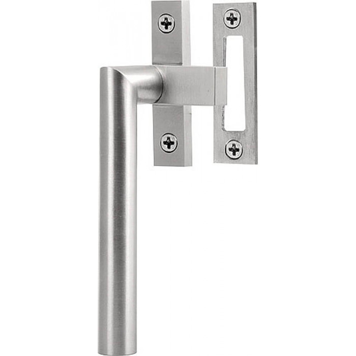 Raamboompje BASICS LB-RB massief tbv naar buitendraaiend raam incl. contraplaatje niet afsluitbaar LW mat RVS main product photo