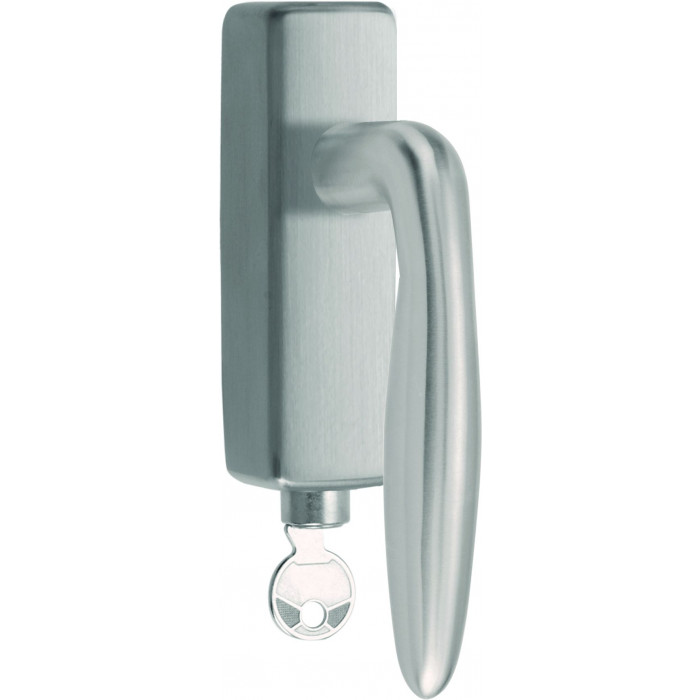Draaikiepgarnituur BASICS LB18H-DKLOCK-O afsluitbaar rechtsdraaiend mat RVS main product photo