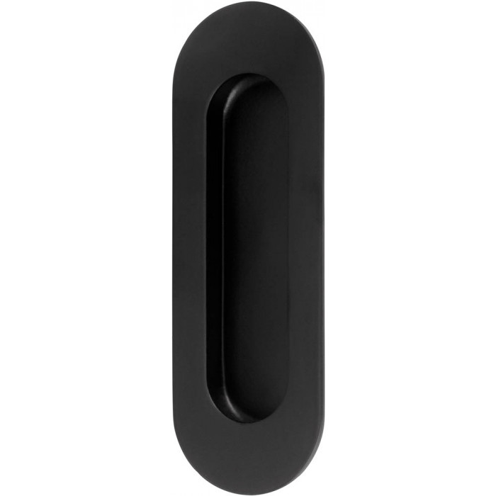 Schuifdeurkom BASICS LB41 te verlijmen mat zwart RVS-304 main product photo