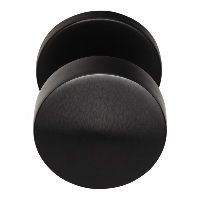 Voordeurknop BASICS LB503V voordeurknop vast op rozet PVD gunmetal RVS-304 main product photo