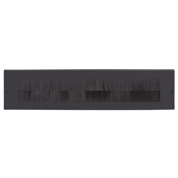 Tochtborstel BASICS LB535BI massief PVD gunmetal RVS-304 main product photo