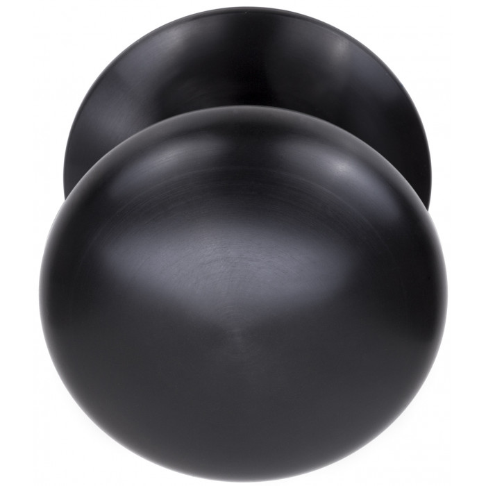 Voordeurknop BASICS LB65V voordeurknop vast op rozet PVD gunmetal RVS-304 main product photo