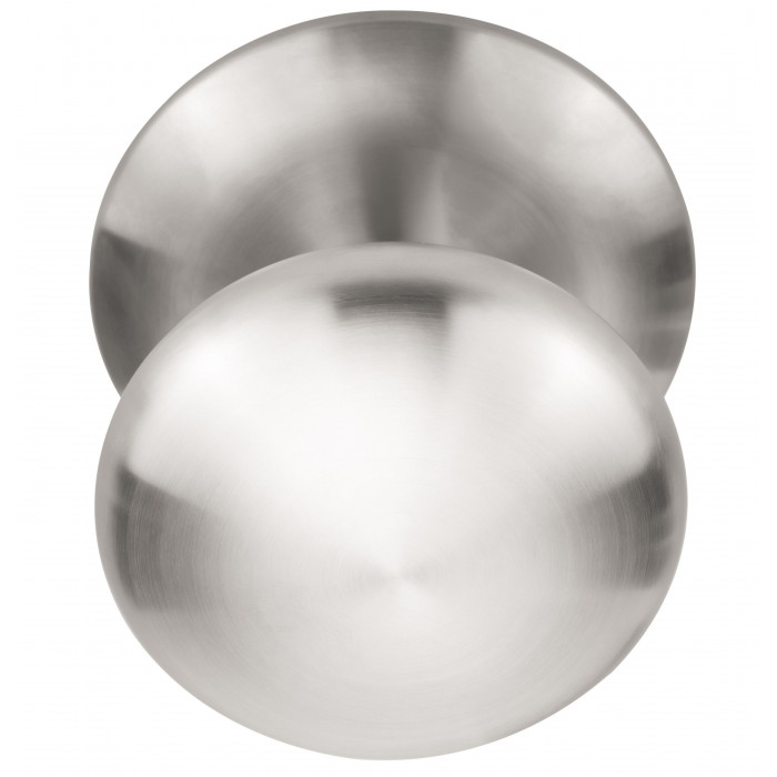 Voordeurknop BASICS LB80V voordeurknop vast op rozet PVD mat RVS main product photo