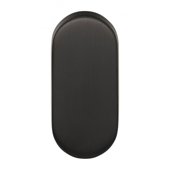 Blind plaatje BASICS LBB32 ovaal PVD gunmetal RVS-304 main product photo