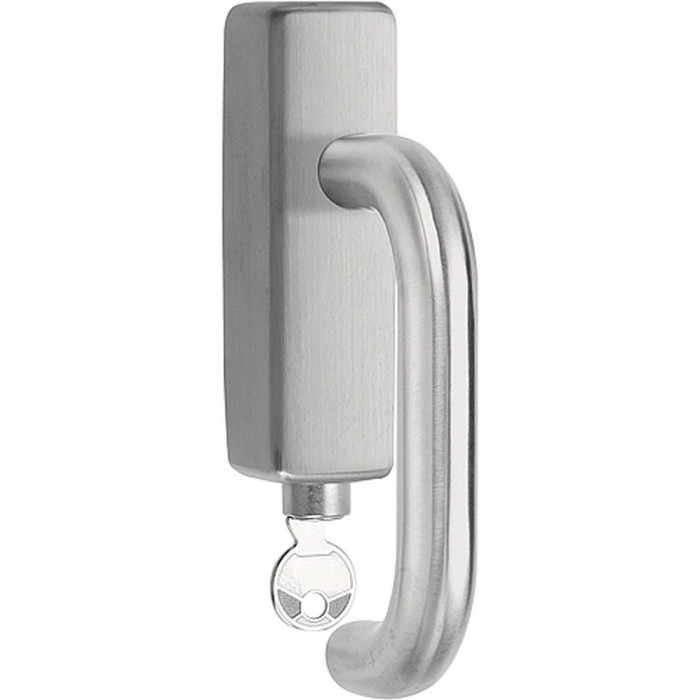 Draaikiepgarnituur BASICS LB1-19-DKLOCK-O afsluitbaar rechtsdraaiend mat RVS main product photo