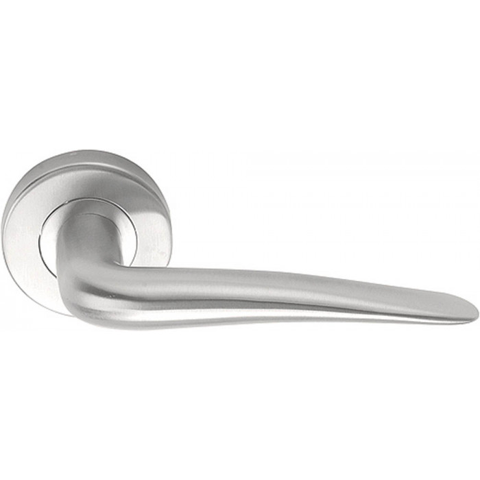 Deurkruk paar BASICS LB20 geveerd op rozet mat RVS main product photo