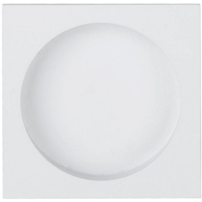 Schuifdeurkom SQUARE LSQ54 te verlijmen wit RVS-304 main product photo