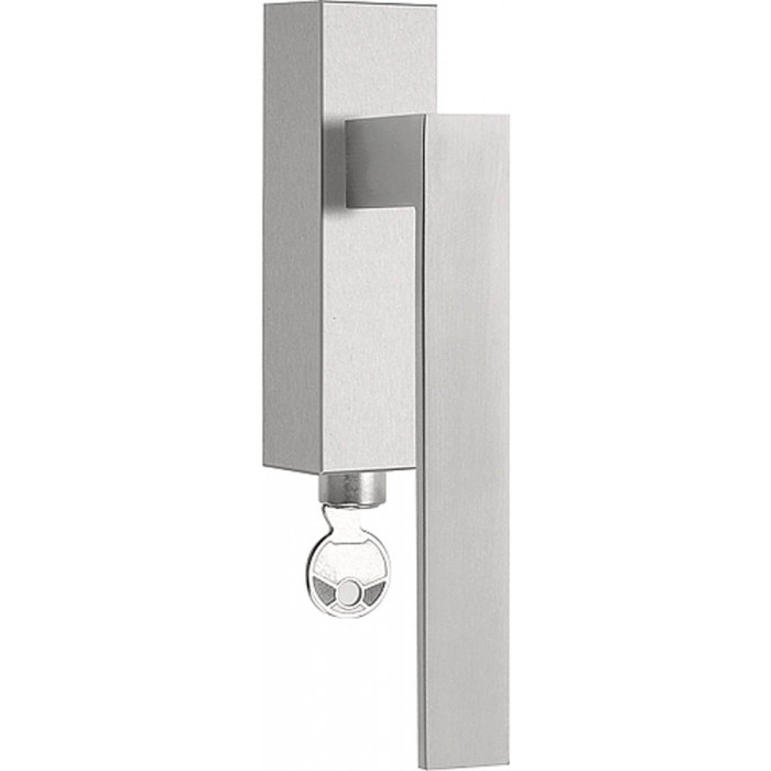 Draaikiepgarnituur SQUARE LSQ2-DKLOCK afsluitbaar rechtsdraaiend mat RVS main product photo