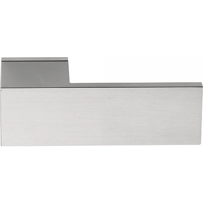 Deurkruk paar SQUARE LSQ7-G geveerd op rozet mat RVS main product photo
