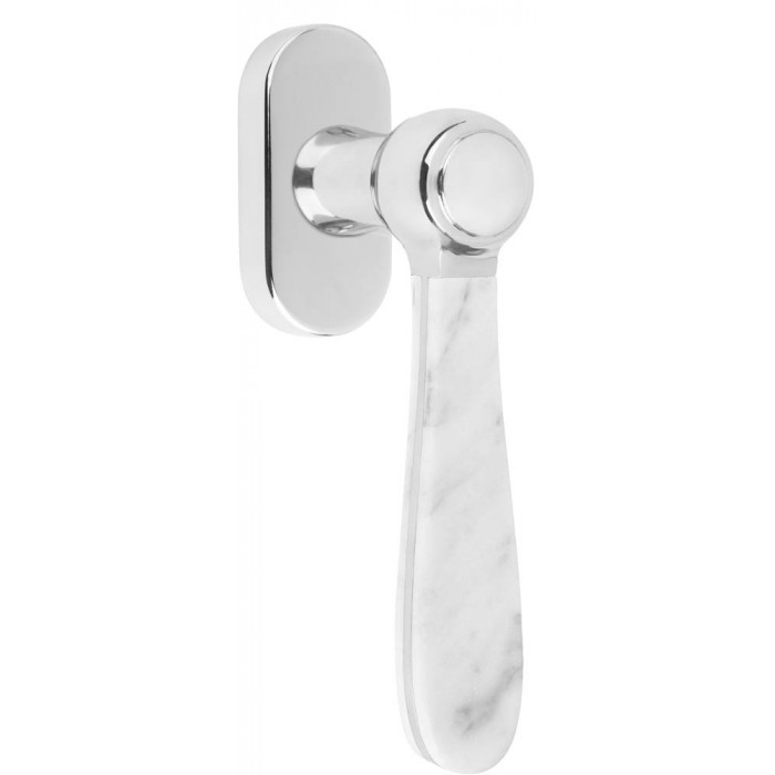 Draaikiepgarnituur Lazaro Rosa-Violan BOSCO LZ100-DK-O niet afsluitbaar gepolijst RVS/carrara marmer main product photo