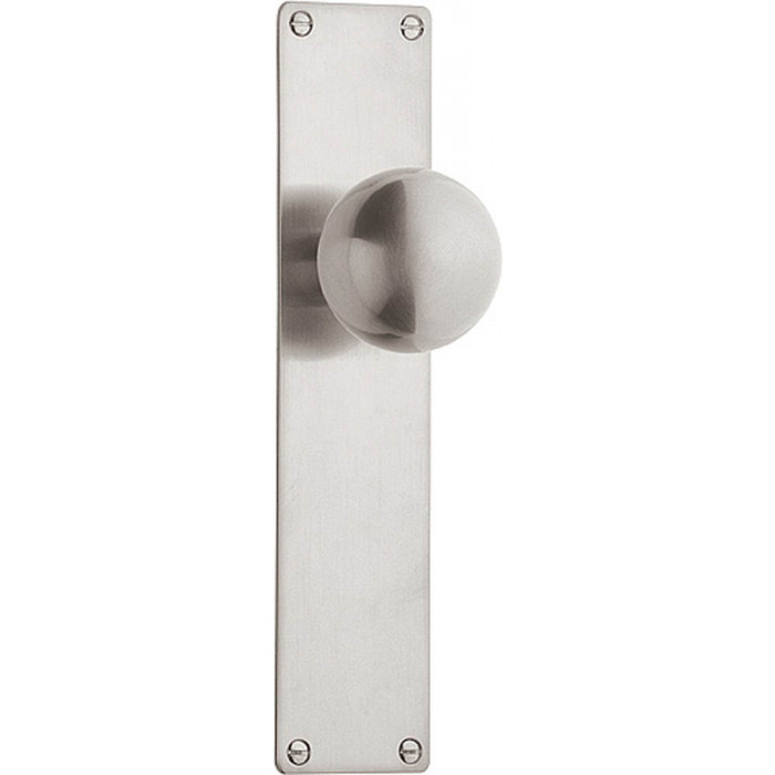 Knop TIMELESS MPKSFC massief vast op schild blind mat nikkel main product photo