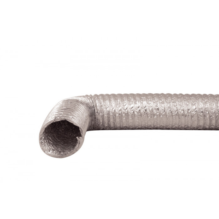 Flexibele afvoerslang Ø127 mm 1,5 m aluminium main product photo