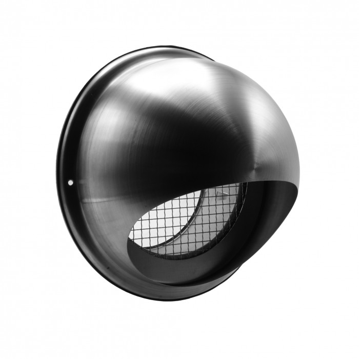 Bolrooster grofmazig gaas Ø180 mm RVS-304 main product photo