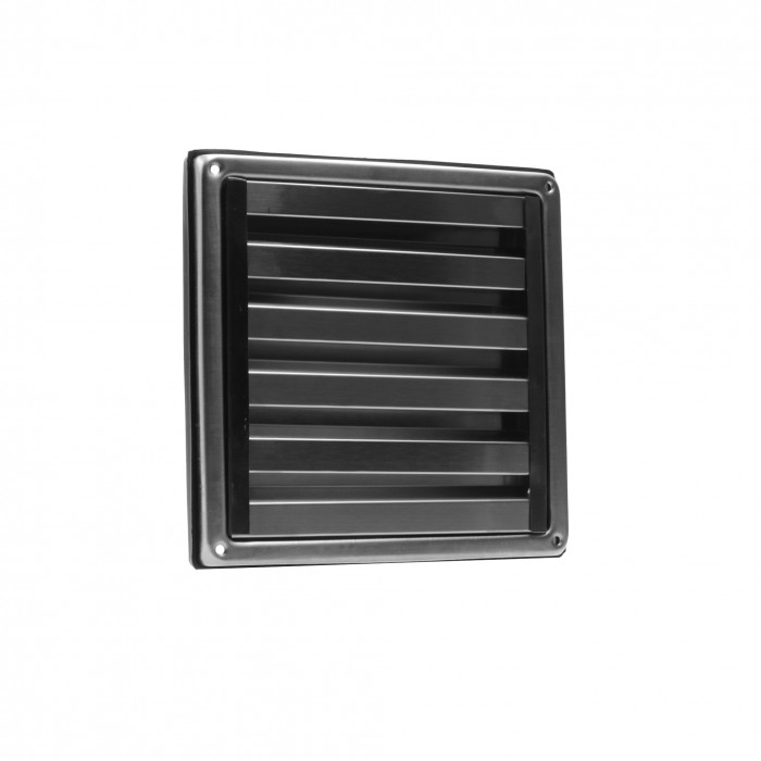 Rooster vaste lamellen Ø125 mm RVS-304 main product photo