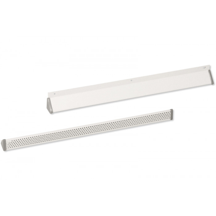 Ventilatiekapje 370 x 30 mm wit aluminium main product photo