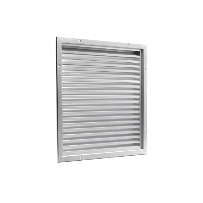 Gevelrooster 400 x 400 mm aluminium main product photo