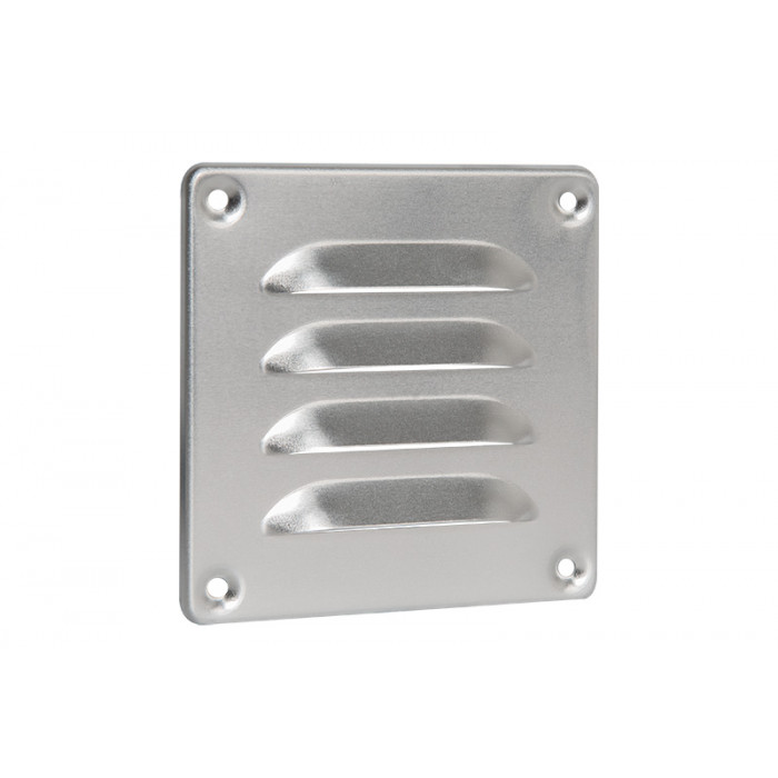 Schoepenrooster 100 x 100 mm aluminium main product photo