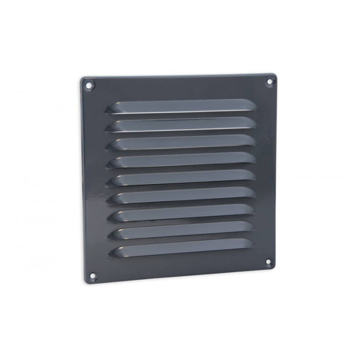 Schoepenrooster 200 x 200 mm antraciet aluminium main product photo