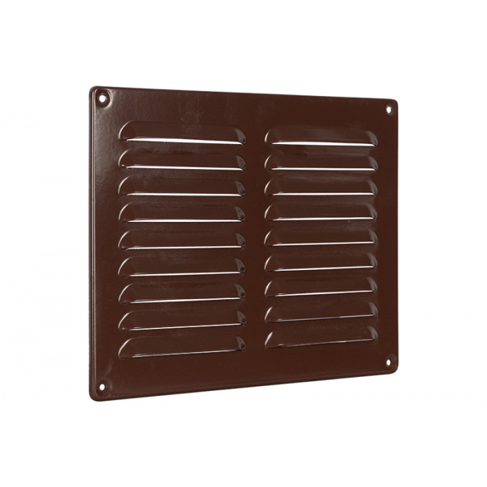 Schoepenrooster 250 x 200 mm bruin aluminium main product photo