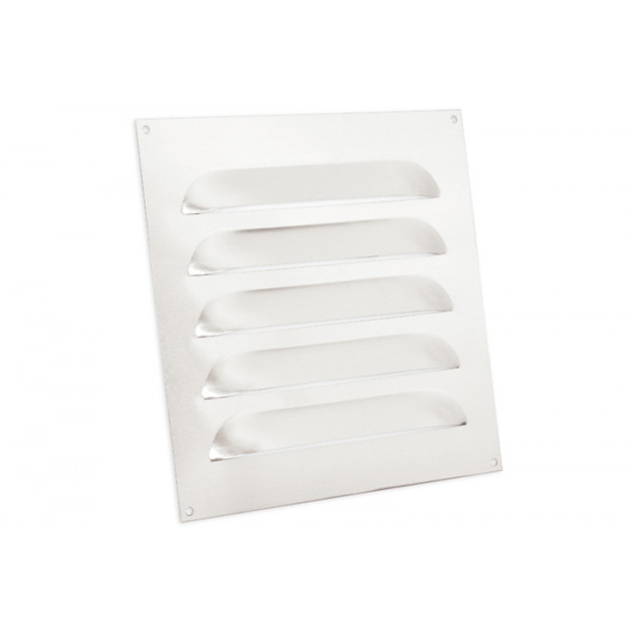 Schoepenrooster vlak model 250 x 300 mm aluminium main product photo