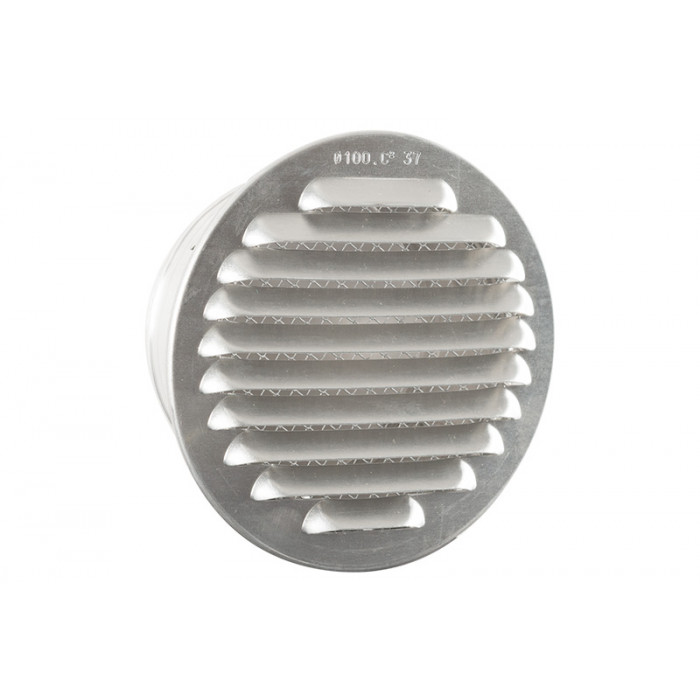 Schoepenrooster Ø120 mm aluminium main product photo