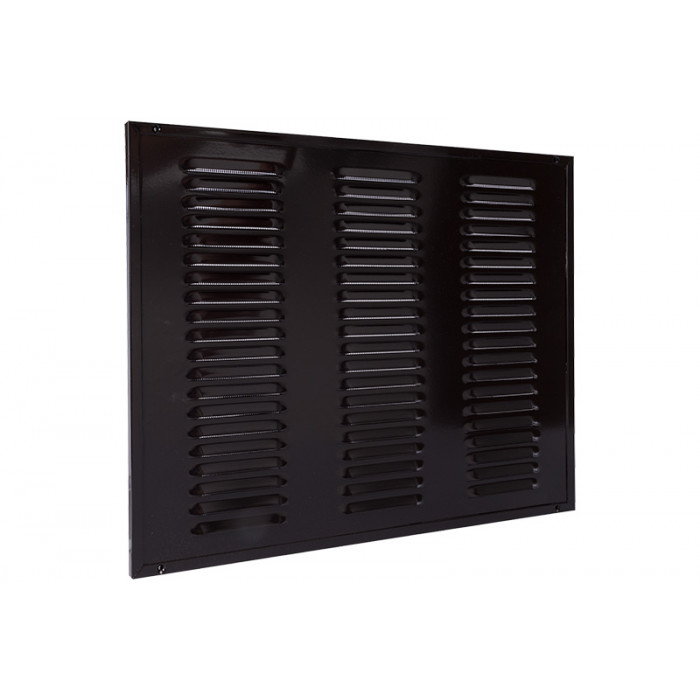 Kaderrooster met gaas 500 x 400 mm bruin aluminium main product photo