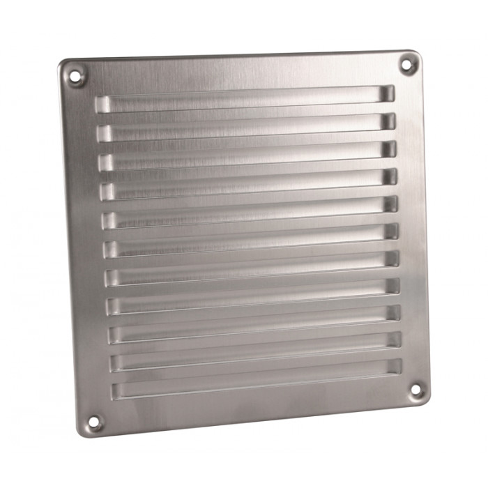 Ventilatierooster In-Line 200 x 200 mm RVS-304 main product photo