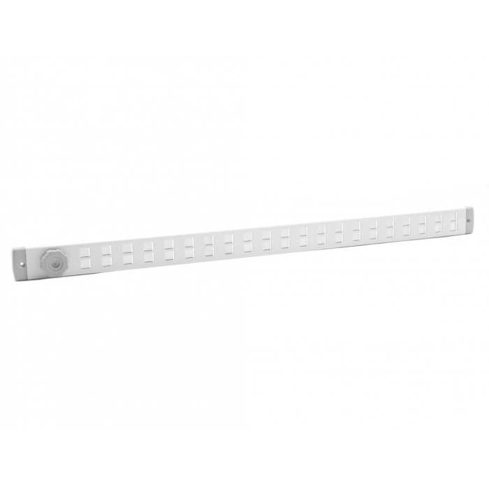 ALU schuifrooster Bold Line 650x40 mm wit main product photo