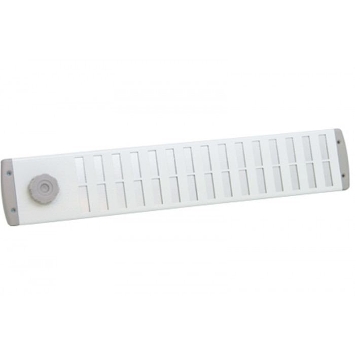 ALU schuifrooster Bold Line 500x90 mm wit main product photo