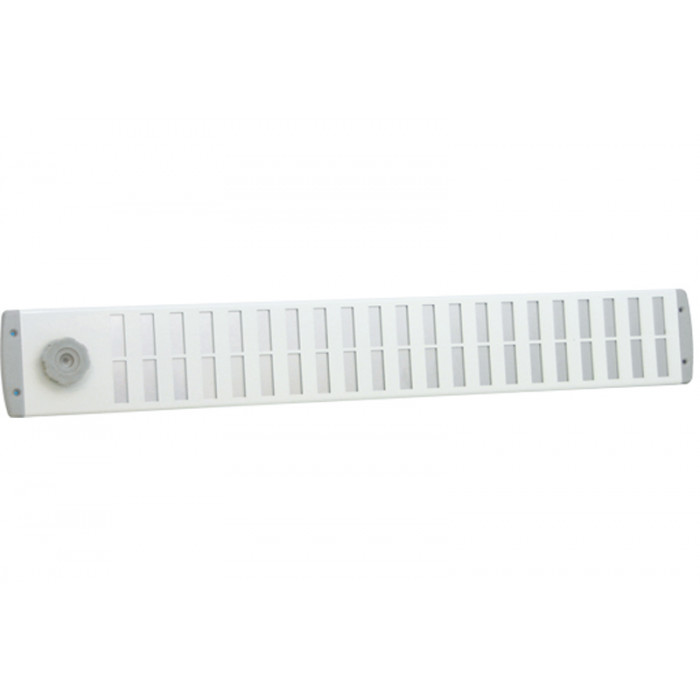 ALU schuifrooster Bold Line 650x90 mm wit main product photo