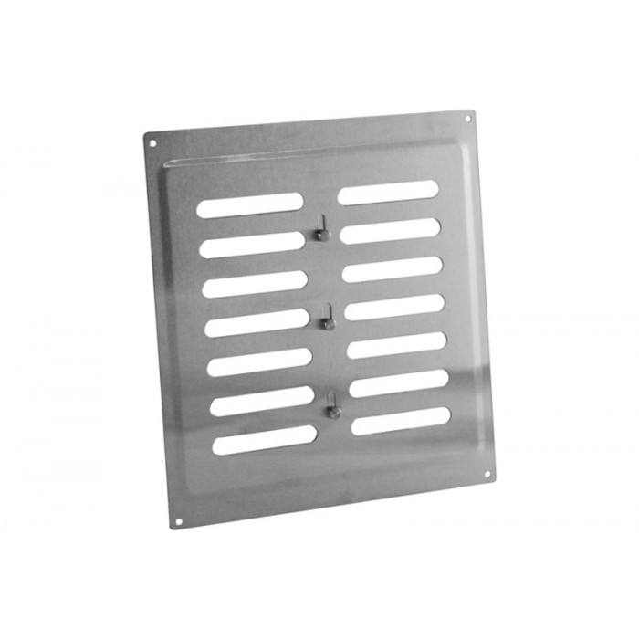 Schuifrooster zonder gaas 260 x 240 mm RVS-304 main product photo