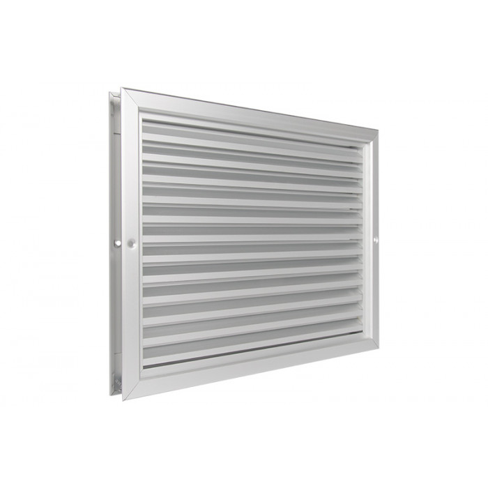 Deurrooster 445 x 345 mm geanodiseerd aluminium main product photo