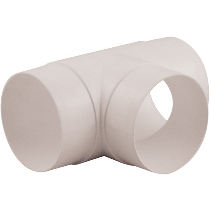 T-stuk Ø100 mm 90° kunststof main product photo
