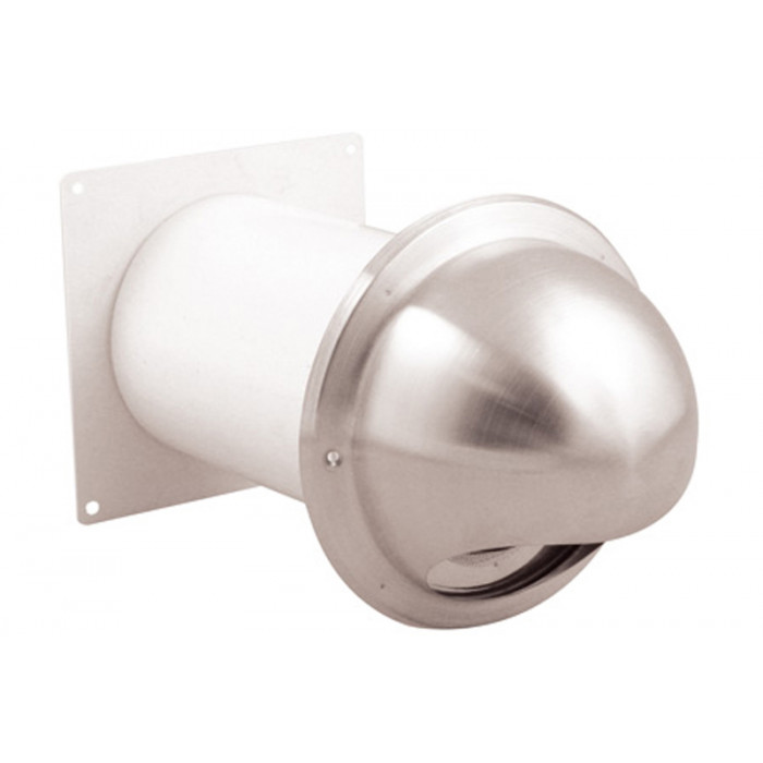 Bolrooster met muurdoorvoer Ø100 mm RVS-304 main product photo