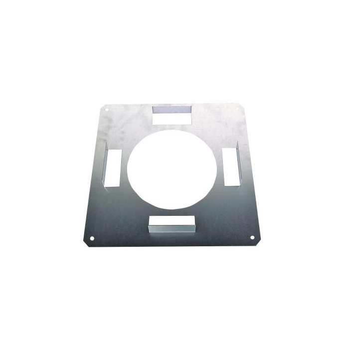 Brandseparatieplaat Ø150 mm voor rookkanaal dubbelwandig RVS-304 main product photo