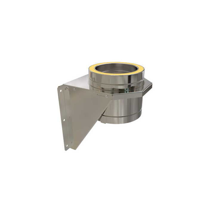 Muurondersteuning Ø250 mm voor rookkanaal dubbelwandig RVS-304 main product photo