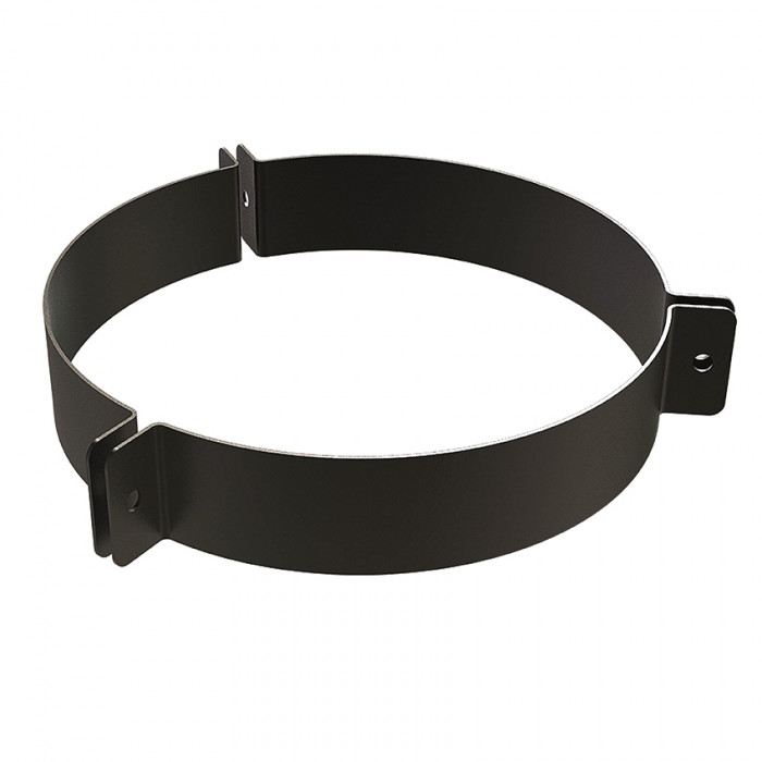 Tuindraadbeugel Ø250 mm voor rookkanaal dubbelwandig RVS-304 zwart gecoat main product photo