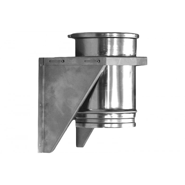 Muurondersteuning Ø200 mm voor rookkanaal enkelwandig RVS-316 main product photo