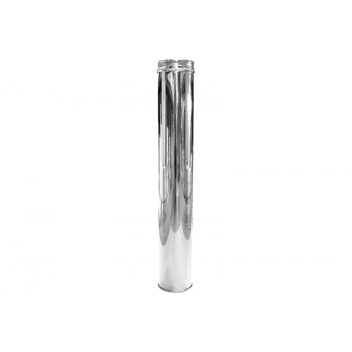 Pijp Ø100 mm 1000 mm voor rookkanaal enkelwandig RVS-316 main product photo