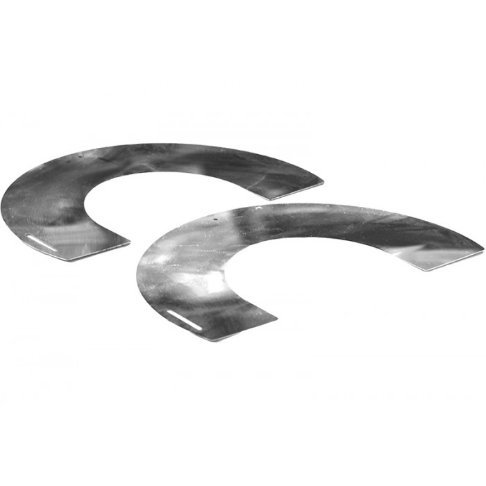 Rozet Ø80 mm 2 delig 30-45° voor rookkanaal enkelwandig RVS-316 main product photo