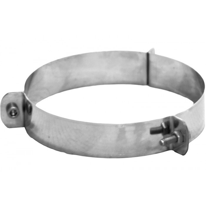 Tuidraadbeugel Ø125 mm voor rookkanaal enkelwandig RVS-316 main product photo