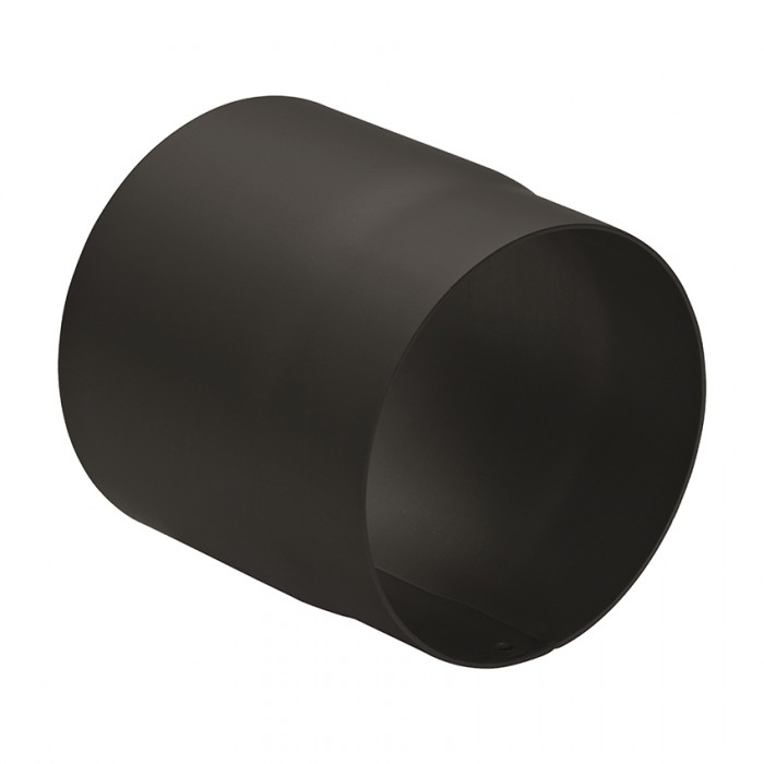 Pijp Ø200 mm 150 mm voor rookkanaal enkelwandig staal zwart main product photo