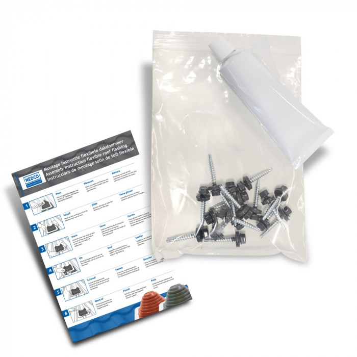 Montagekit voor dakdoorvoer 178-229 mm main product photo