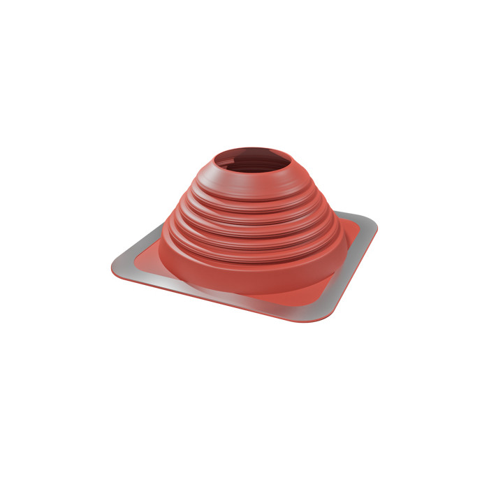 Doorvoermanchet 0-45° Ø101-178 mm rood (280 x 280 mm) silicone main product photo