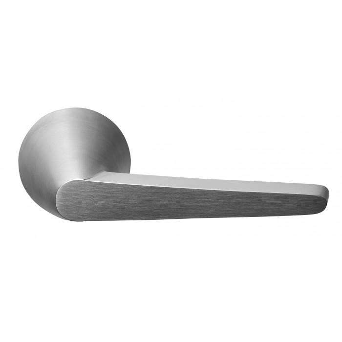 Deurkruk paar Osiris Hertman CONE OH100-G geveerd op rozet mat RVS main product photo