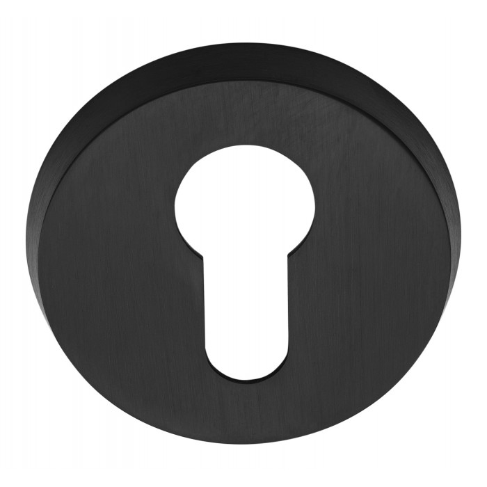 Cilinderplaatje Osiris Hertman CONE OHY54 54 mm PVD mat zwart RVS-304 main product photo