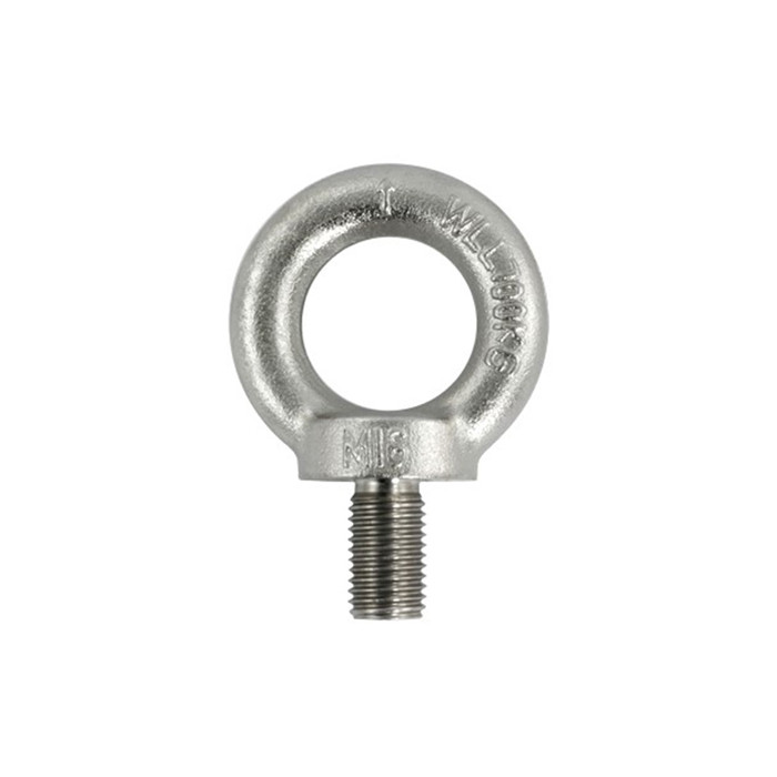 Oogbout M12 DIN 580 gesmeed RVS A4 main product photo