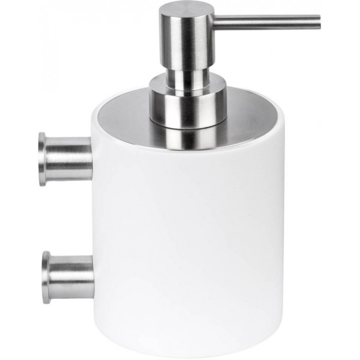 Zeepdispenser Piet Boon ONE PB503 met muurbevesting mat RVS-316/wit Corian® main product photo